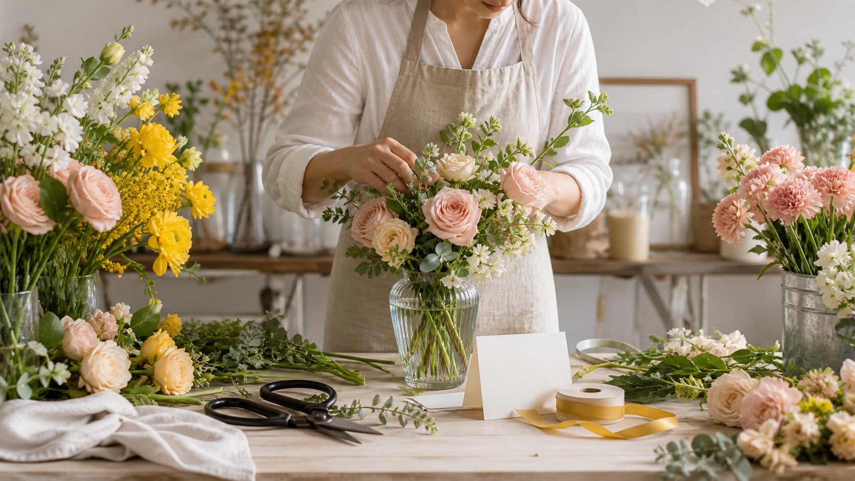 Illustrative editorial scene for home & gatherings